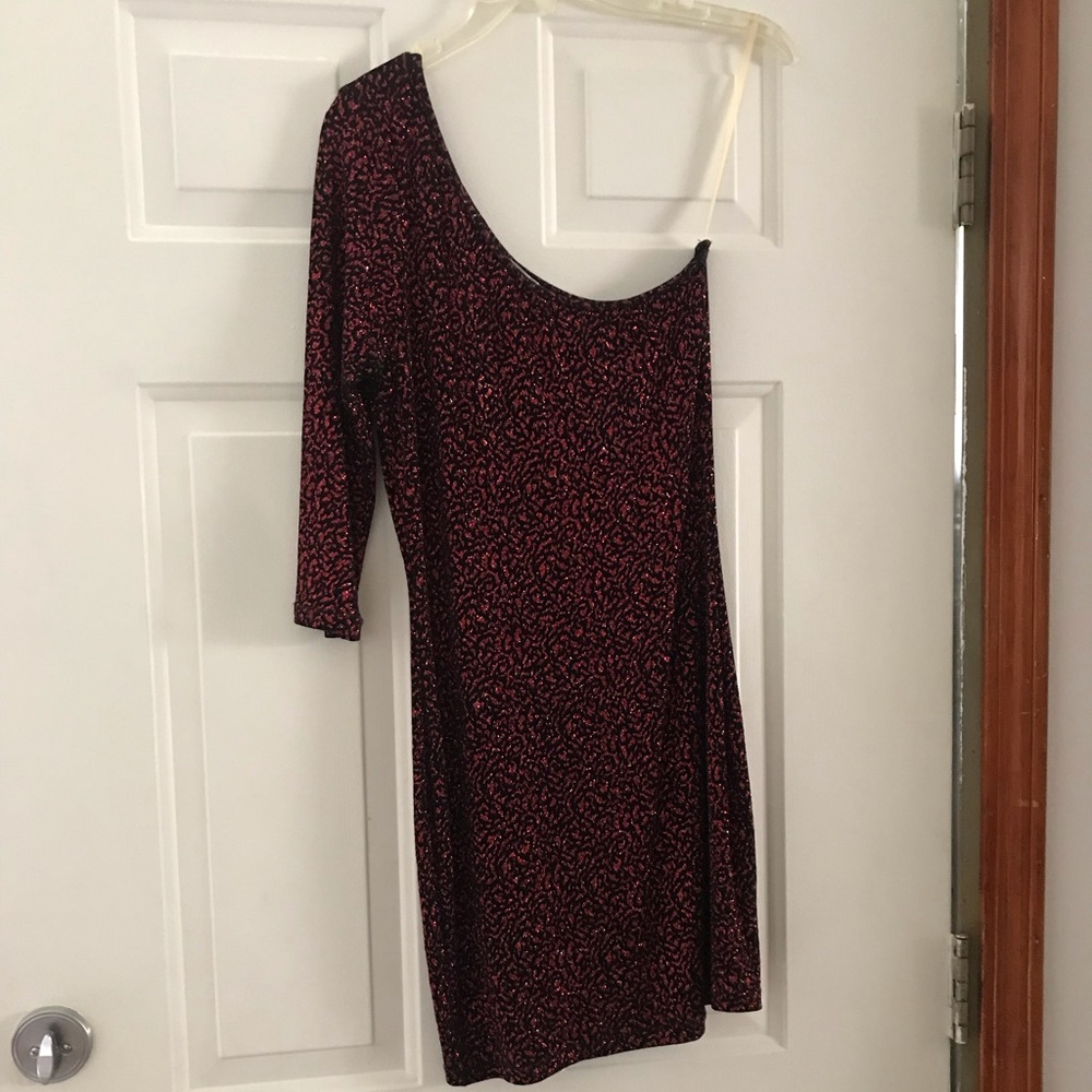 One Shoulder Adorable Party Dress